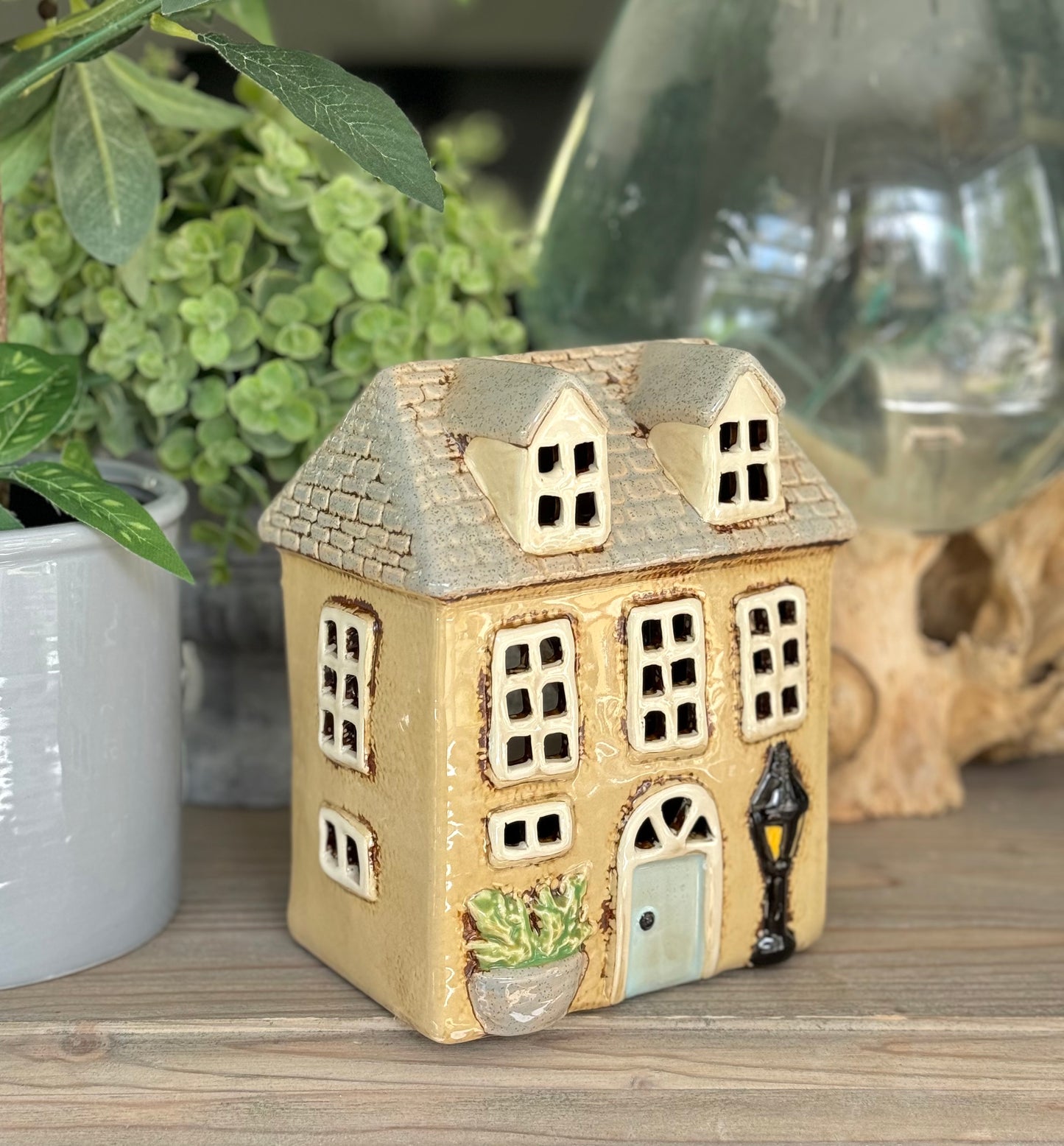 Cream Country Chateau Tealight