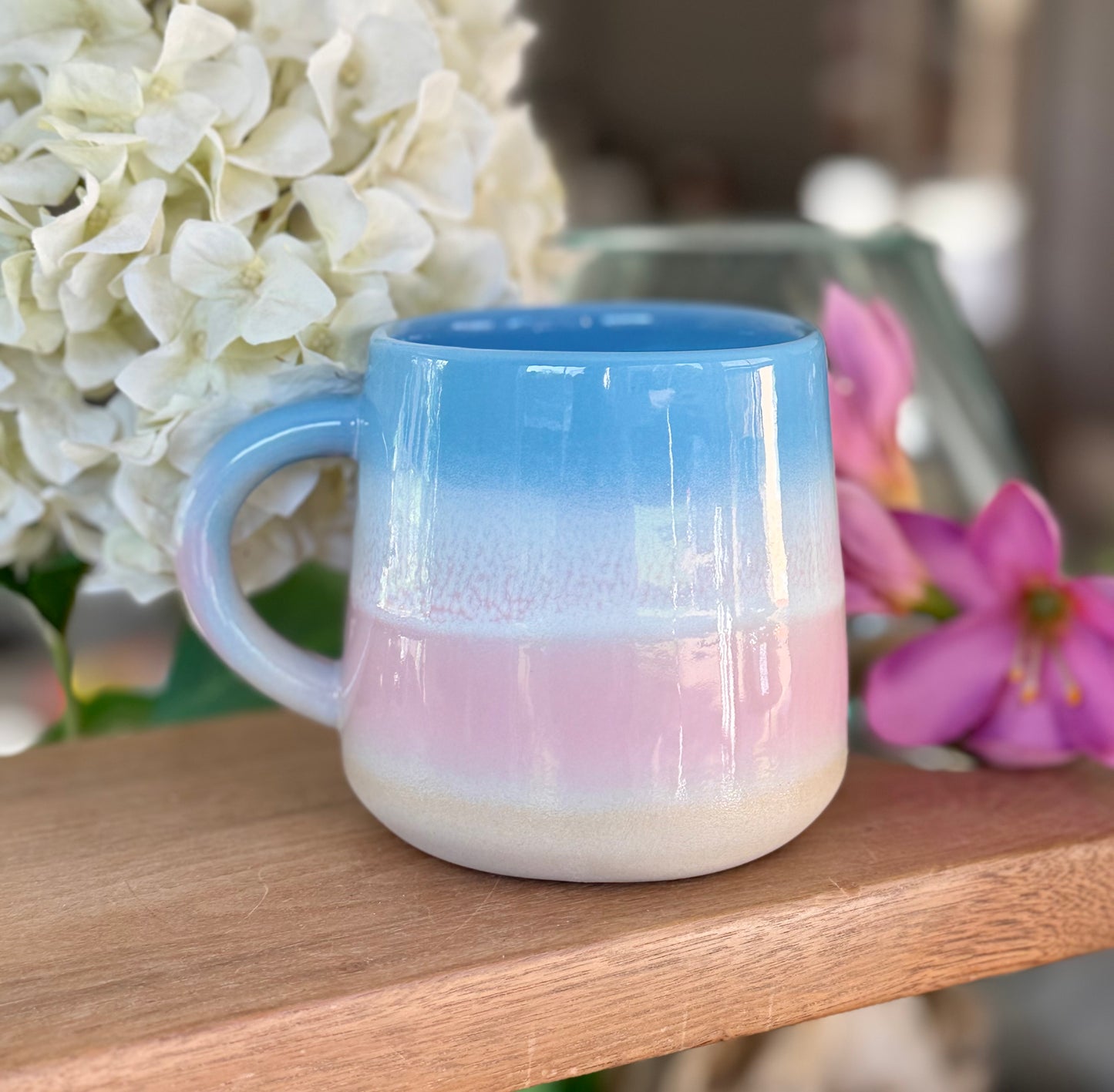 Mojave Ombre Glaze Stoneware Mugs