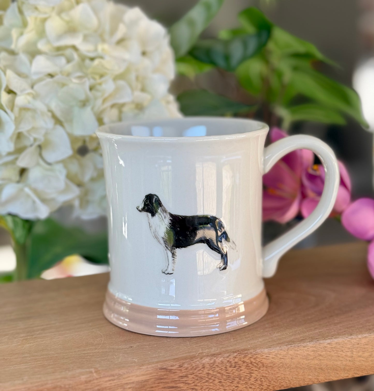 Stoneware Embossed Mug - Horse, Hen, Cockerel, Duck, Dog