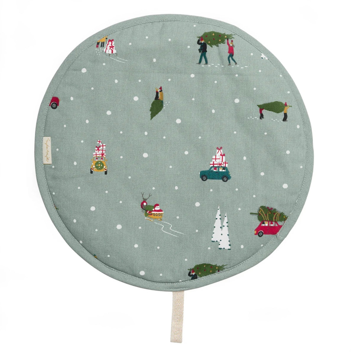 Sophie Allport Home for Christmas Circular Hob Cover