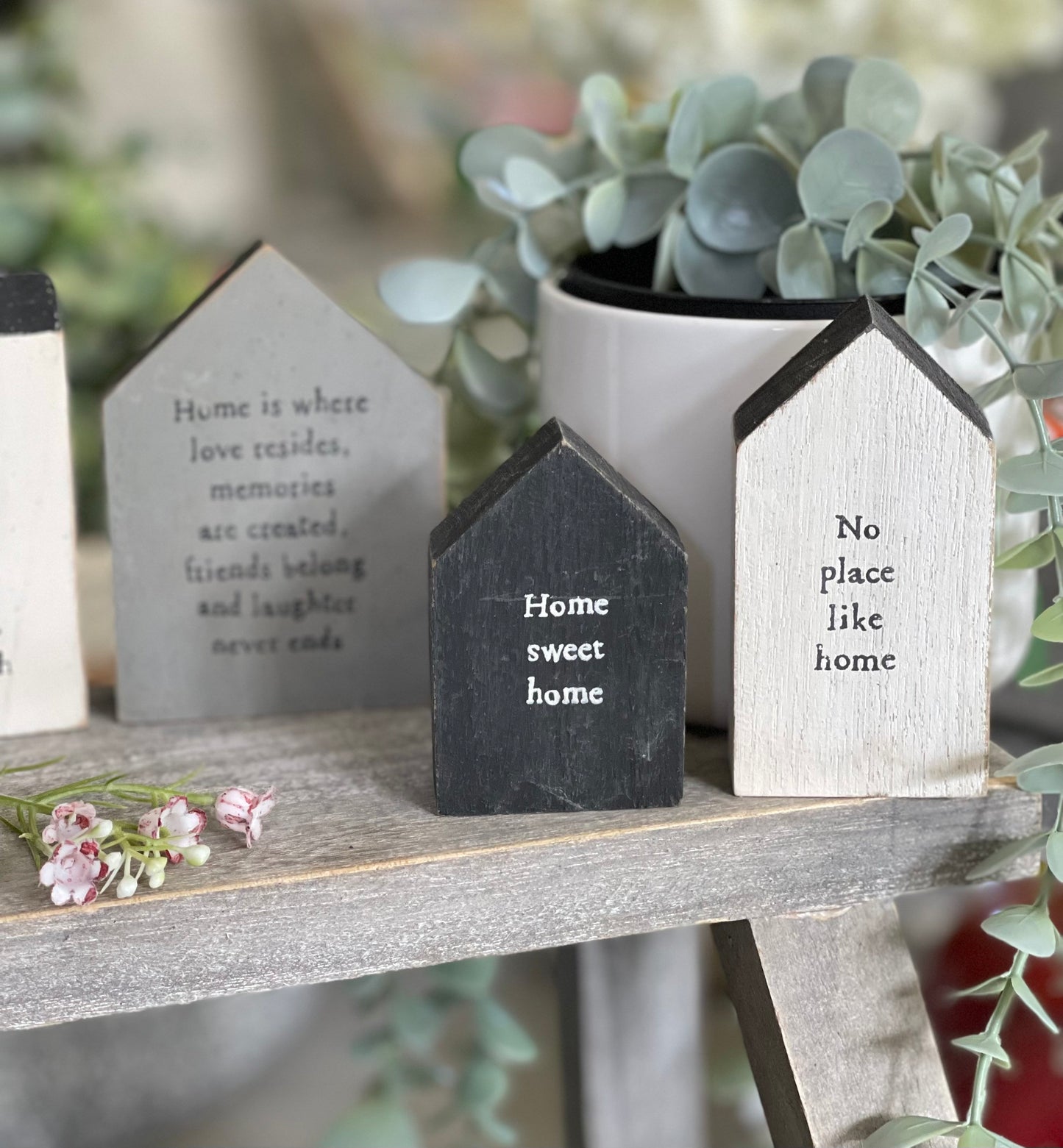 May Your Troubles Wooden House.