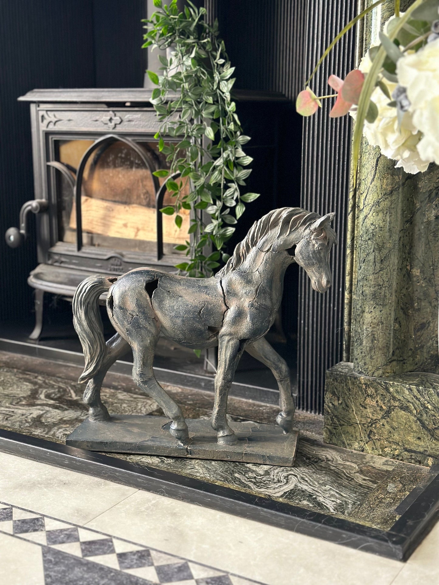 Antique Horse Statue