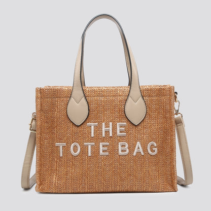 Summer Tote Bag with long Crossbody Strap - Available in 4 Colours