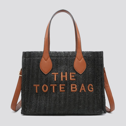 Summer Tote Bag with long Crossbody Strap - Available in 4 Colours
