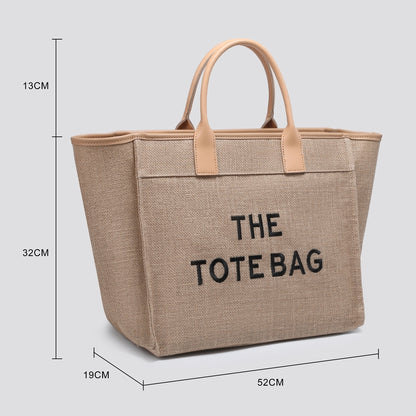 Hessian Tote Bag  - Available in 3 Colours