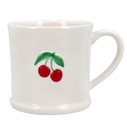 Gisela Graham Embossed Mini Mugs - Cherry, Strawberry, Daisies