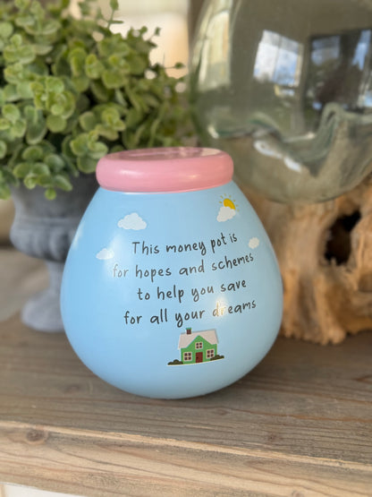 Home Fund Pot of Dreams Money Box