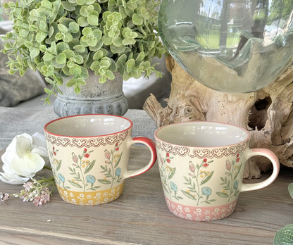 Elegant Rosehip Mug - Choice of 2 Designs