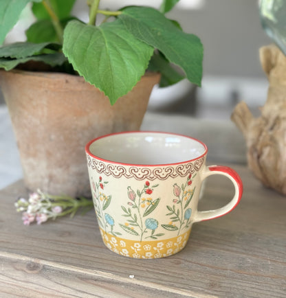Elegant Rosehip Mug - Choice of 2 Designs