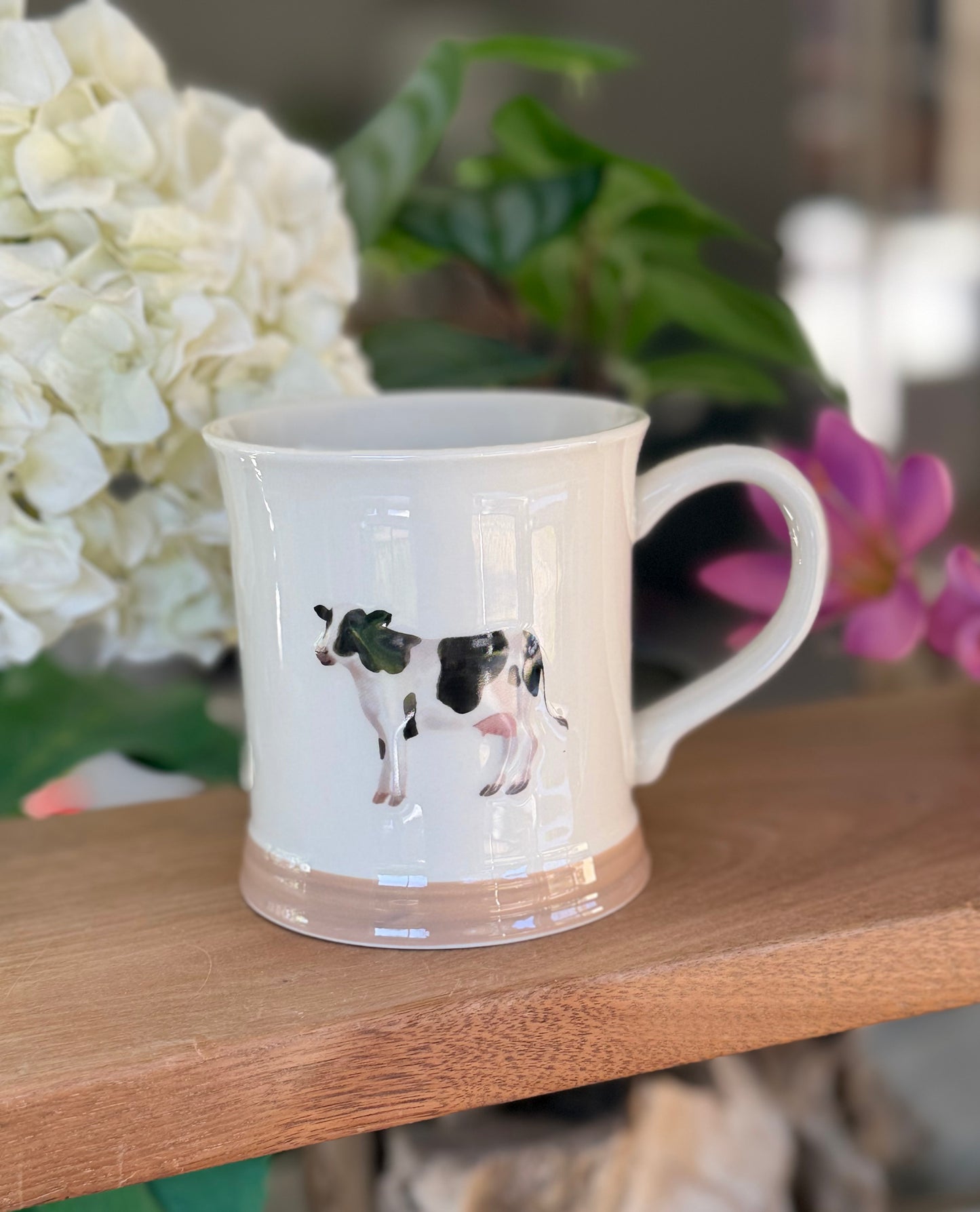 Stoneware Embossed Mug - Sheep, Cow, Pig, Highland Cow and Donkey