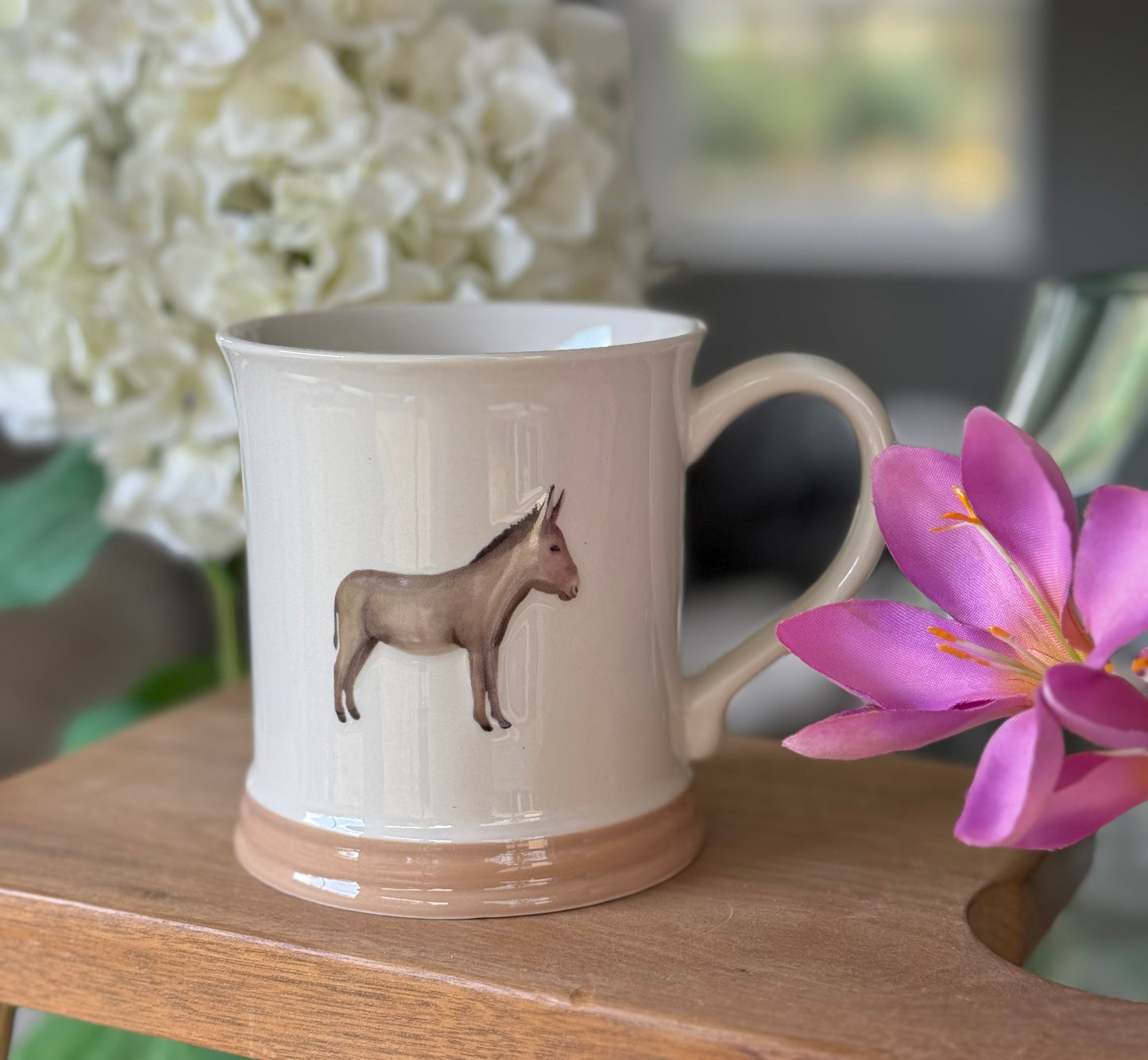 Stoneware Embossed Mug - Sheep, Cow, Pig, Highland Cow and Donkey