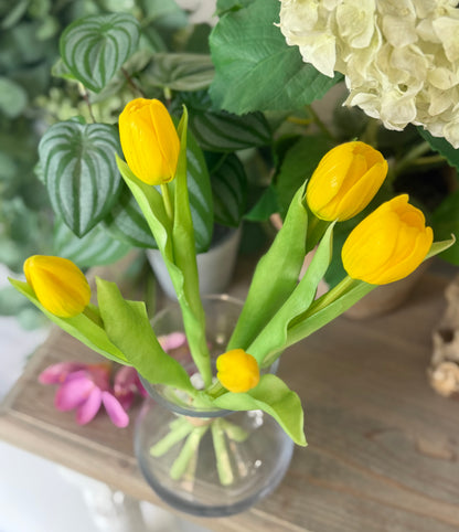 Yellow Tulip Bunch - 5 stems per bunch