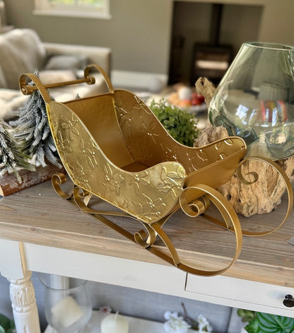 Large Metal Sleigh