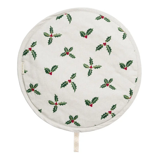 Sophie Allport Holly & Berry Circular Hob Cover