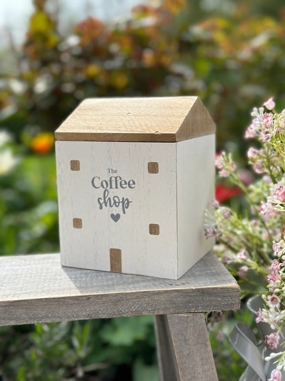 Tea, Coffee, Sugar Storage House - Sold individually