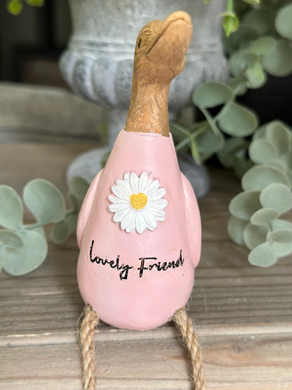 Pink Lovely Friend Duck