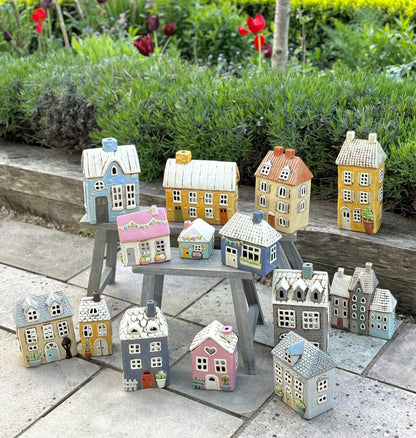 Ceramic Acorn House Tealight