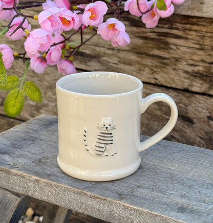 Gisela Graham Embossed Mini Mugs