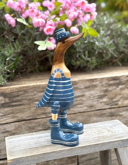 Hand-painted Beach Duck - Available in 4 Colours