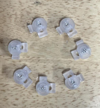 Roman Blind Clip on Safety Toggles, Orbs. Various packs sizes