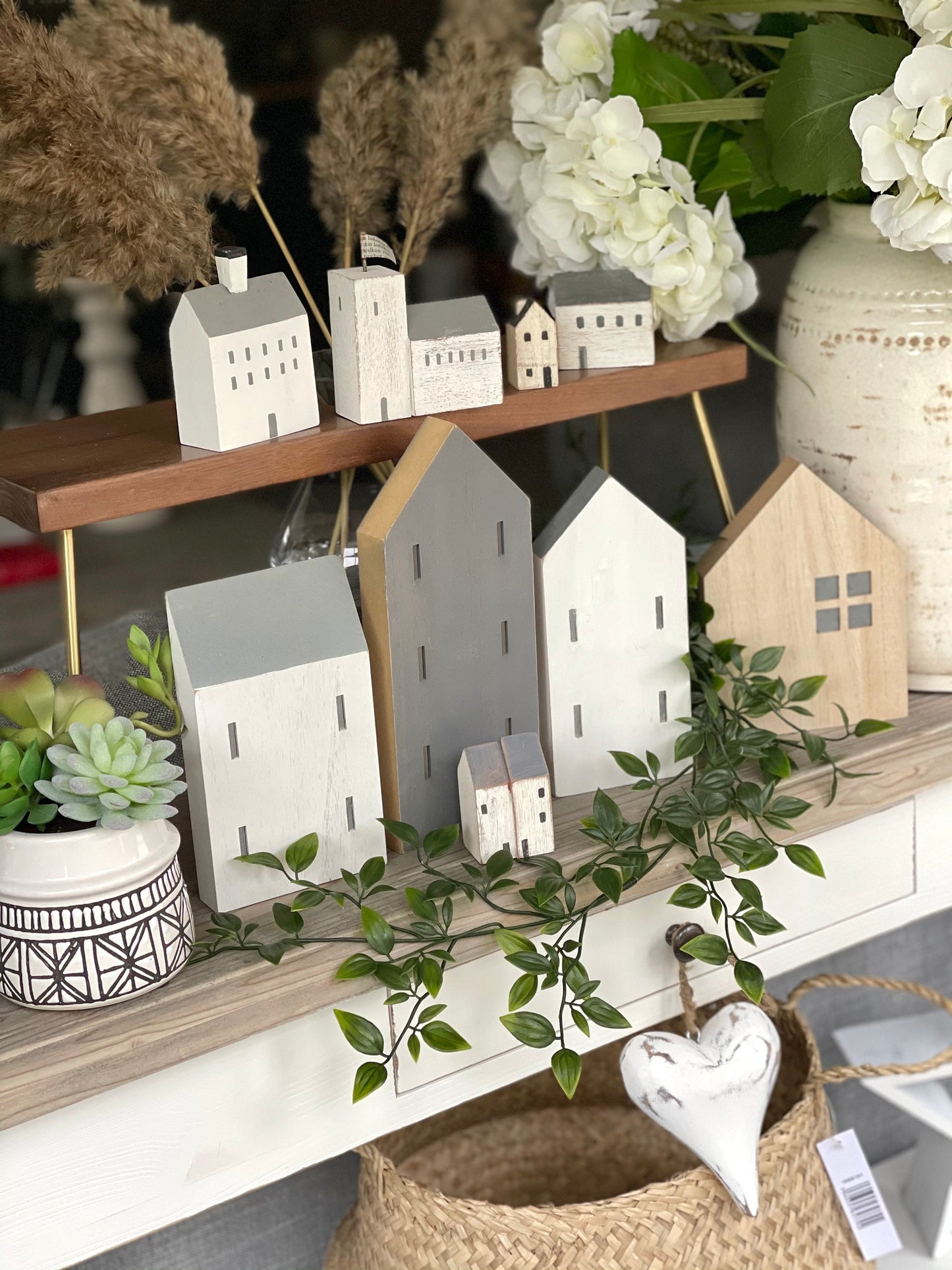 Mini Wooden Townhouse