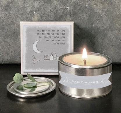 Boxed candle - Best things in life