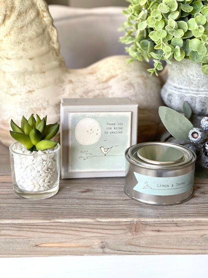 Boxed candle - Thank you for being so amazing