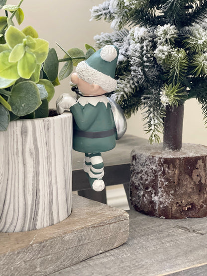 Festive Elf Pot Hanger