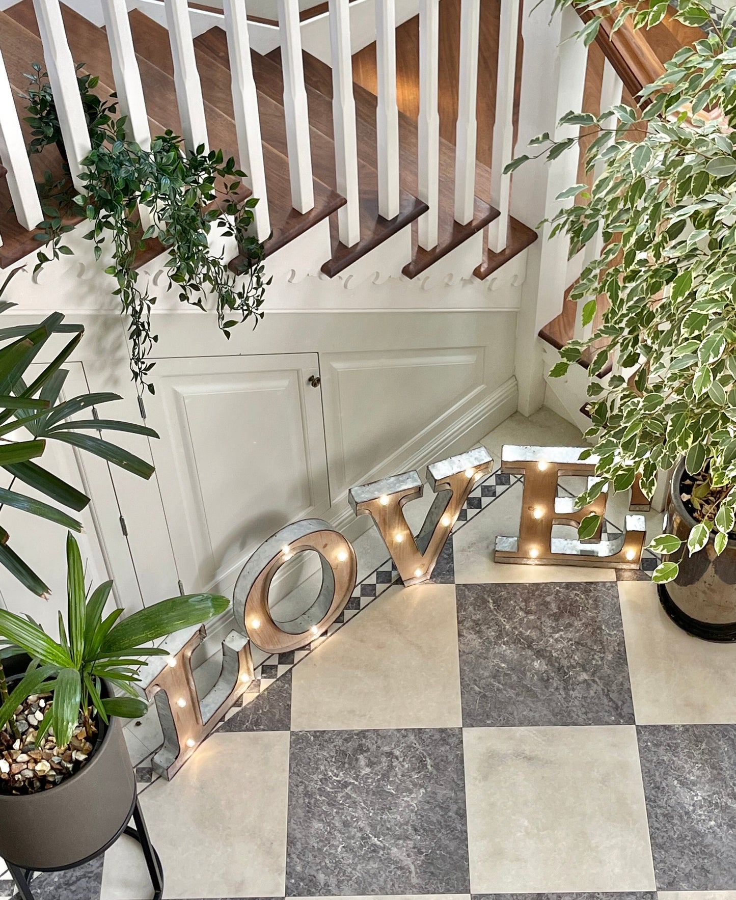 LOVE Metal LED Sign