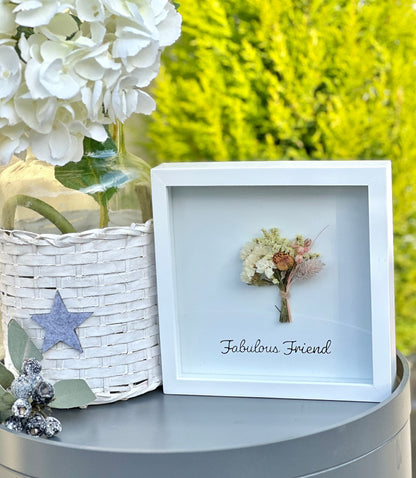 Framed Flowers - Fabulous Friend